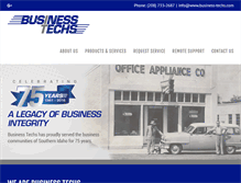 Tablet Screenshot of business-techs.com